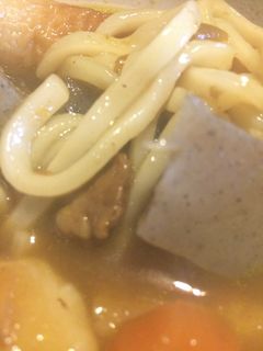 おでんの残り汁であったか煮込みうどん-レシピのメイン写真