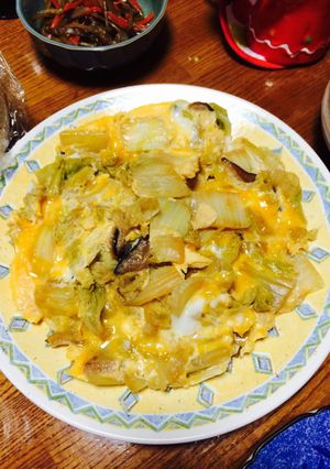 大量消費！白菜の卵とじ-レシピのメイン写真