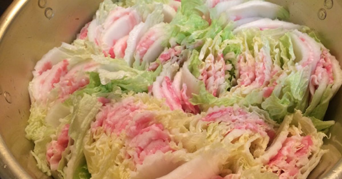 ミルフィーユ鍋 見た目もおいしい！だし香る 豚バラと白菜の重ね鍋のレシピ