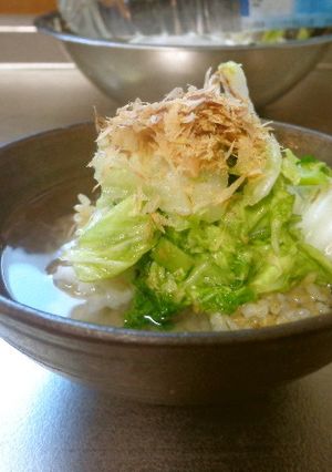 最速の白菜茶漬け-レシピのメイン写真