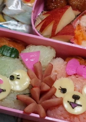 ジェラトーニ＆シェリーメイ弁当-レシピのメイン写真