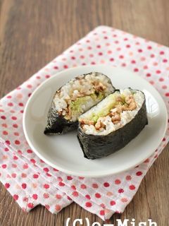 【おにぎらず】豚の生姜焼きサンドおむすび-レシピのメイン写真