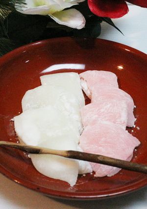 残ったお餅で！お正月に簡単手作り羽二重餅-レシピのメイン写真