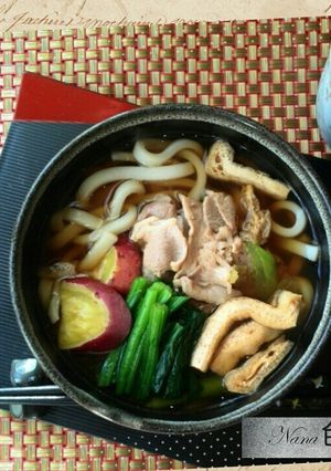 スタミナ肉うどん～♪我が家の定番-レシピのメイン写真