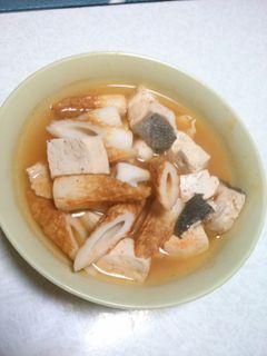 豆腐鮭竹輪キムチ煮-レシピのメイン写真
