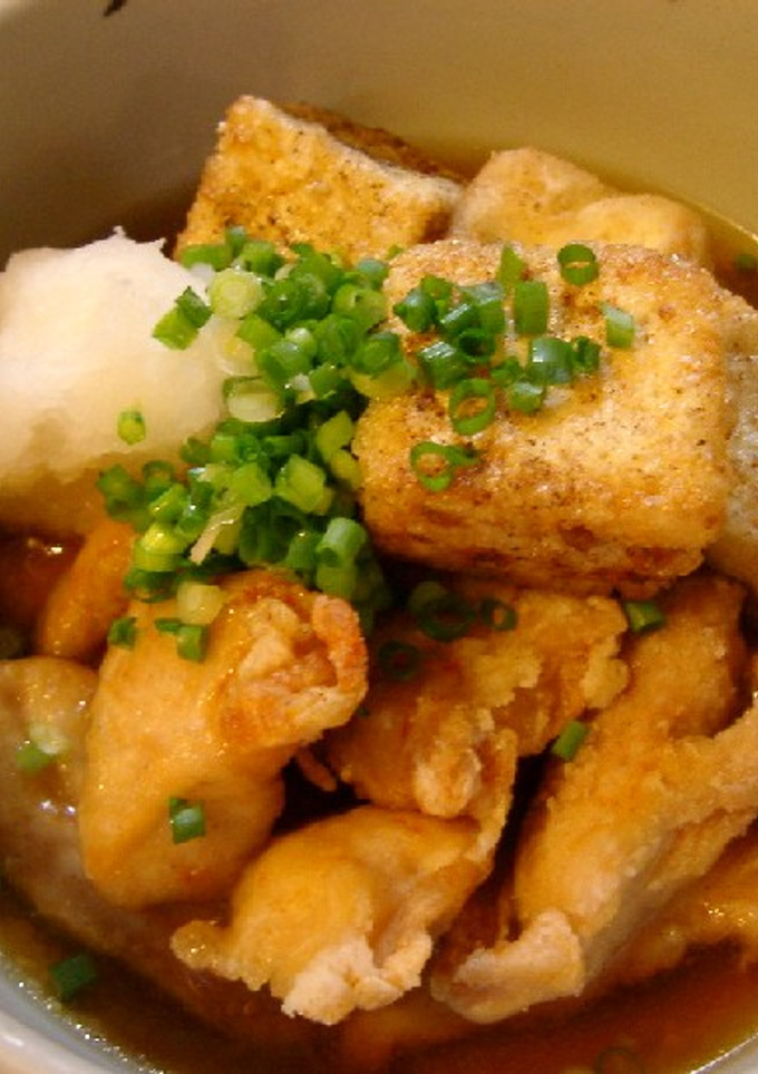 豆腐とささみの揚げだし-レシピのメイン写真