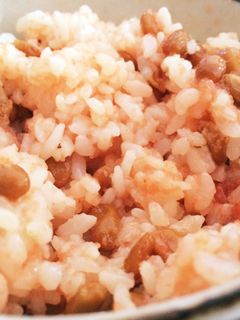 ちょっと贅沢!めんたい納豆ごはん-レシピのメイン写真