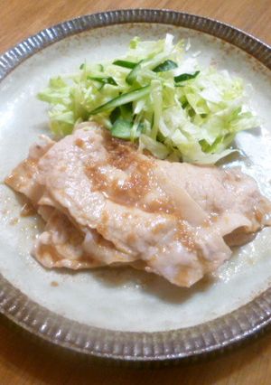 豚肉のスタミナバター醤油♪-レシピのメイン写真
