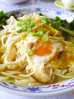 トマトスープラーメン・簡単1人昼ご飯③-レシピのメイン写真