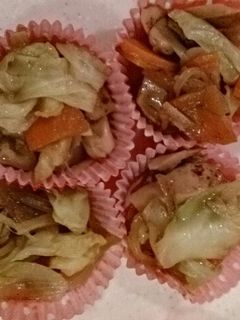 お弁当に!魚肉ソーセージ入り野菜炒め-レシピのメイン写真