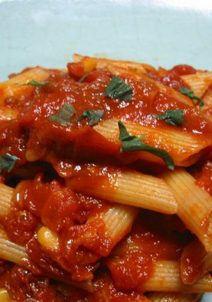 トマトソースのパスタ-レシピのメイン写真