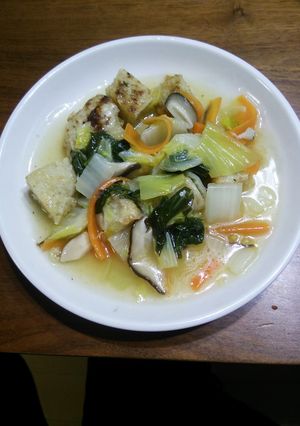 里芋餅の野菜あんかけ-レシピのメイン写真