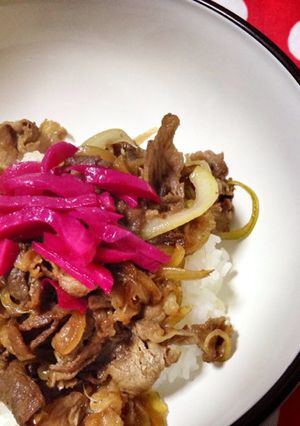 我が家の牛丼☆-レシピのメイン写真