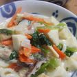 いきなり〆?!熱々★豆乳鍋うどん♪