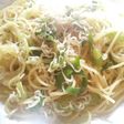 九条ねぎとしらすのパスタ