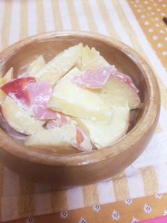 *りんごのサラダ-レシピのメイン写真