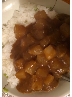 大根だけカレーライス-レシピのメイン写真