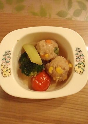 ベジ肉団子とブロッコリとトマトの含め煮-レシピのメイン写真
