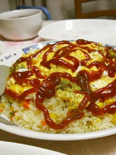 冷凍ピラフでオムライス風♪-レシピのメイン写真