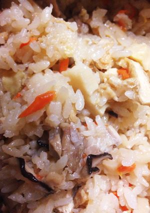 たけのこ炊き込みご飯-レシピのメイン写真