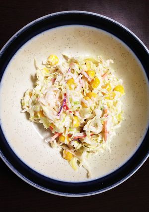 簡単!コールスロー風サラダ-レシピのメイン写真