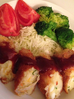 ポテトサラダの肉巻きフライ-レシピのメイン写真