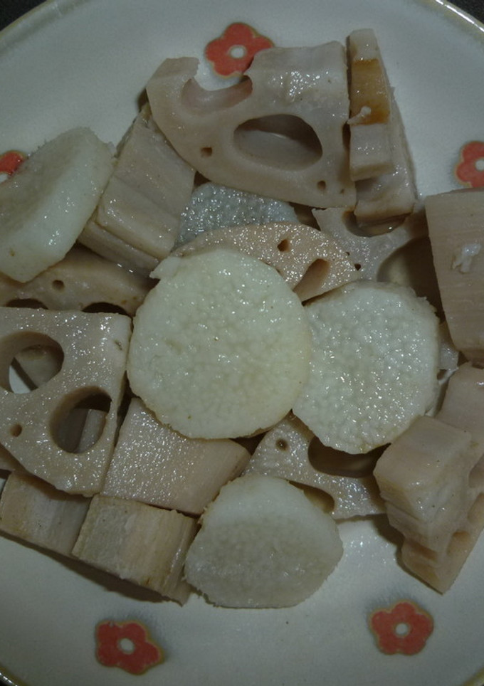 れんこんと長芋の煮物-レシピのメイン写真