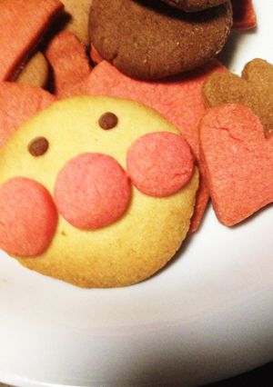 超簡単！かわいい アンパンマンクッキー♡-レシピのメイン写真
