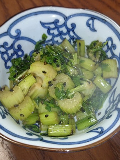 セロリの葉っぱ炒め-レシピのメイン写真