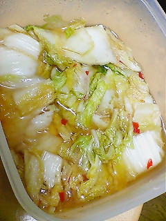 白菜のチリ浅漬け-レシピのメイン写真