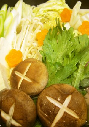 ぽかぽか♡生姜黒杜仲茶鍋-レシピのメイン写真
