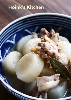 アドボの香り*鶏大根*-レシピのメイン写真