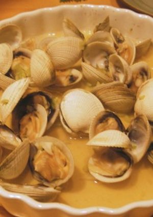 おなべいらずあさりの酒蒸しオーブン焼き-レシピのメイン写真