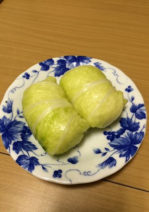 ゆうがママの白菜漬け物&おにぎり-レシピのメイン写真