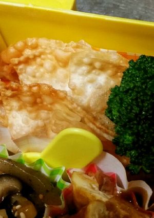 お弁当　シーチキンで揚げ餃子-レシピのメイン写真