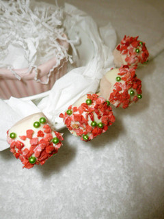 クリスマスに✿可愛いひと口ちケーキ-レシピのメイン写真