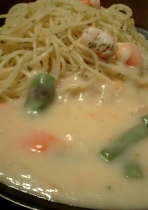 シチューパスタ-レシピのメイン写真