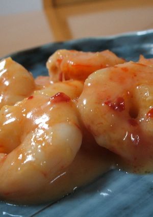 ひじきさんのソースで海老チリマヨ！-レシピのメイン写真
