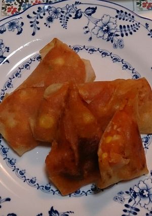 ピザポテト春巻き-レシピのメイン写真