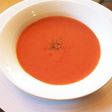 トマトのポタージュ、豆乳味噌仕立て