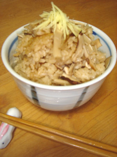 松茸ご飯-レシピのメイン写真