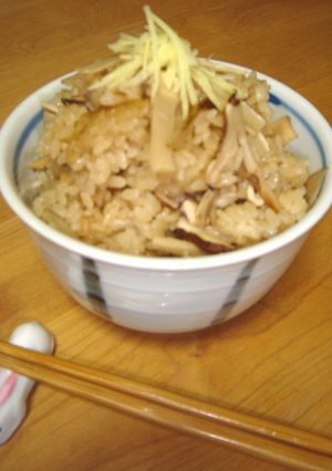 松茸ご飯-レシピのメイン写真