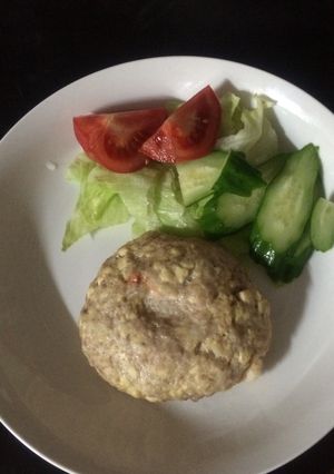 焼かない☆エビ入り豆腐ハンバーグ-レシピのメイン写真