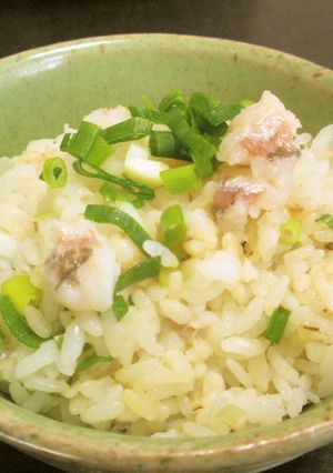 愛知の魚100選 ニギスの炊かず飯-レシピのメイン写真
