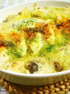 キャベツと卵のグラタン アンチョビ風味-レシピのメイン写真