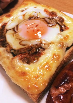 朝から幸せ♡キムチ納豆トースト*アレンジ-レシピのメイン写真