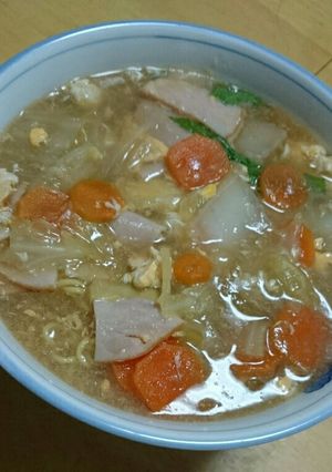 野菜あんかけラーメン-レシピのメイン写真