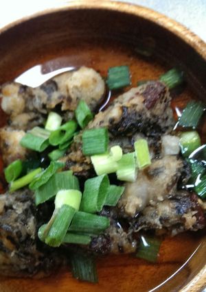 里芋のつくだ煮入り 揚げだし-レシピのメイン写真