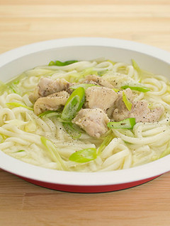 レンジでチンだけ☆鶏塩うどん☆デリパン-レシピのメイン写真