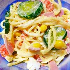 รูปของ こってり♡スパゲッティサラダ☆
